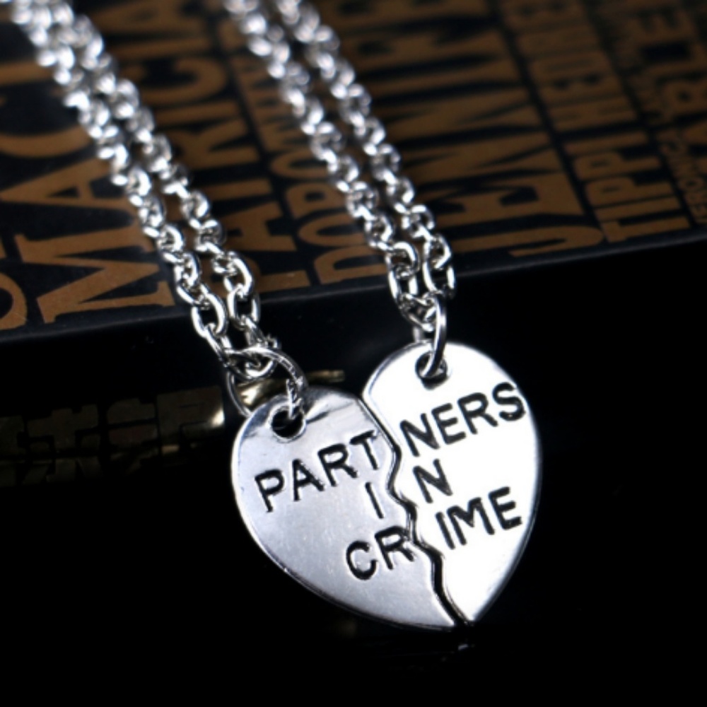 Partners in crime sperating necklace